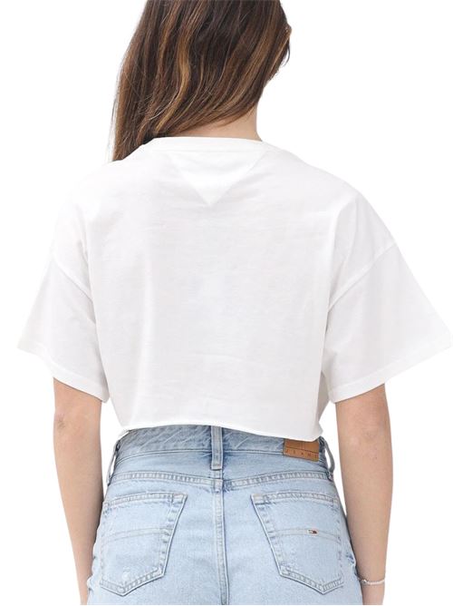 T-shirt crop in cotone Tommy Jeans | DW0DW20321YBL